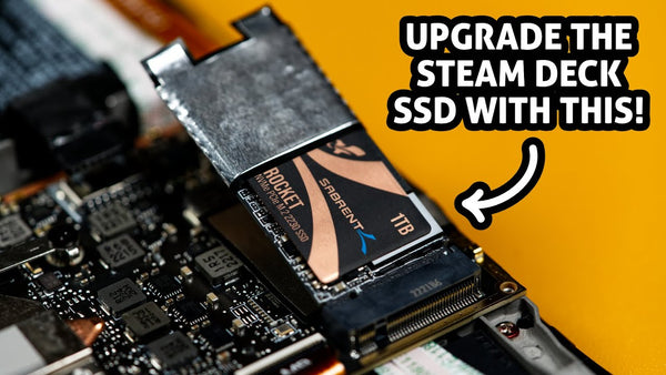 Installing the Sabrent Rocket 2230 SSD in the Steam Deck