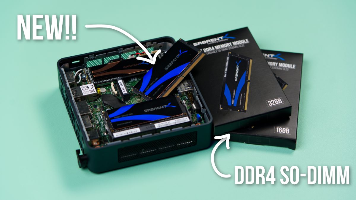 Sabrent Rocket DDR4 SO-DIMM RAM Memory Modules