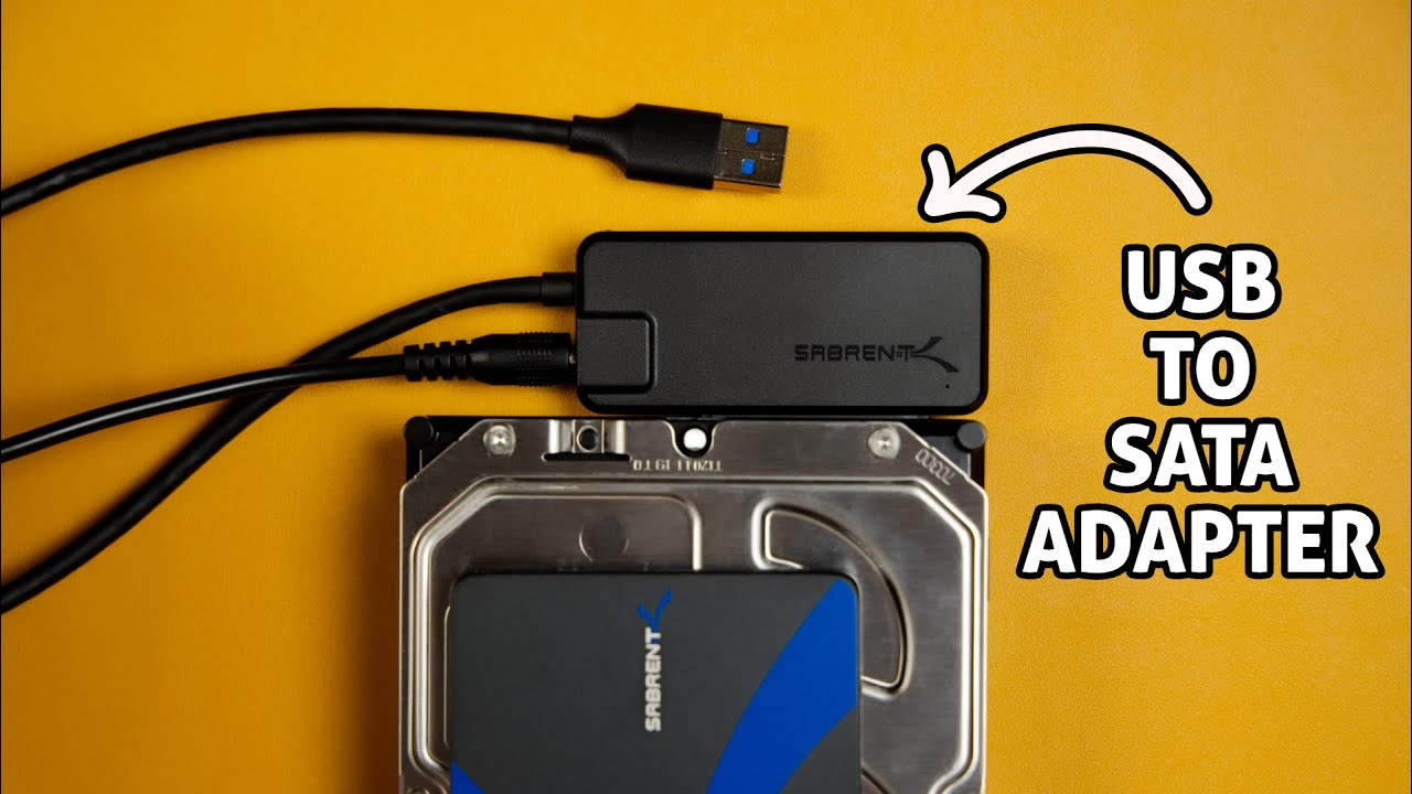 Sabrent USB 3.2 Type A to SATA U.2 SSD Adapter Cable | EC U2SA