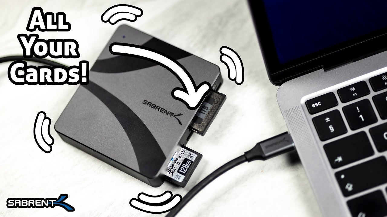 SABRENT USB C Multi Card Reader | Ditch Many For One!