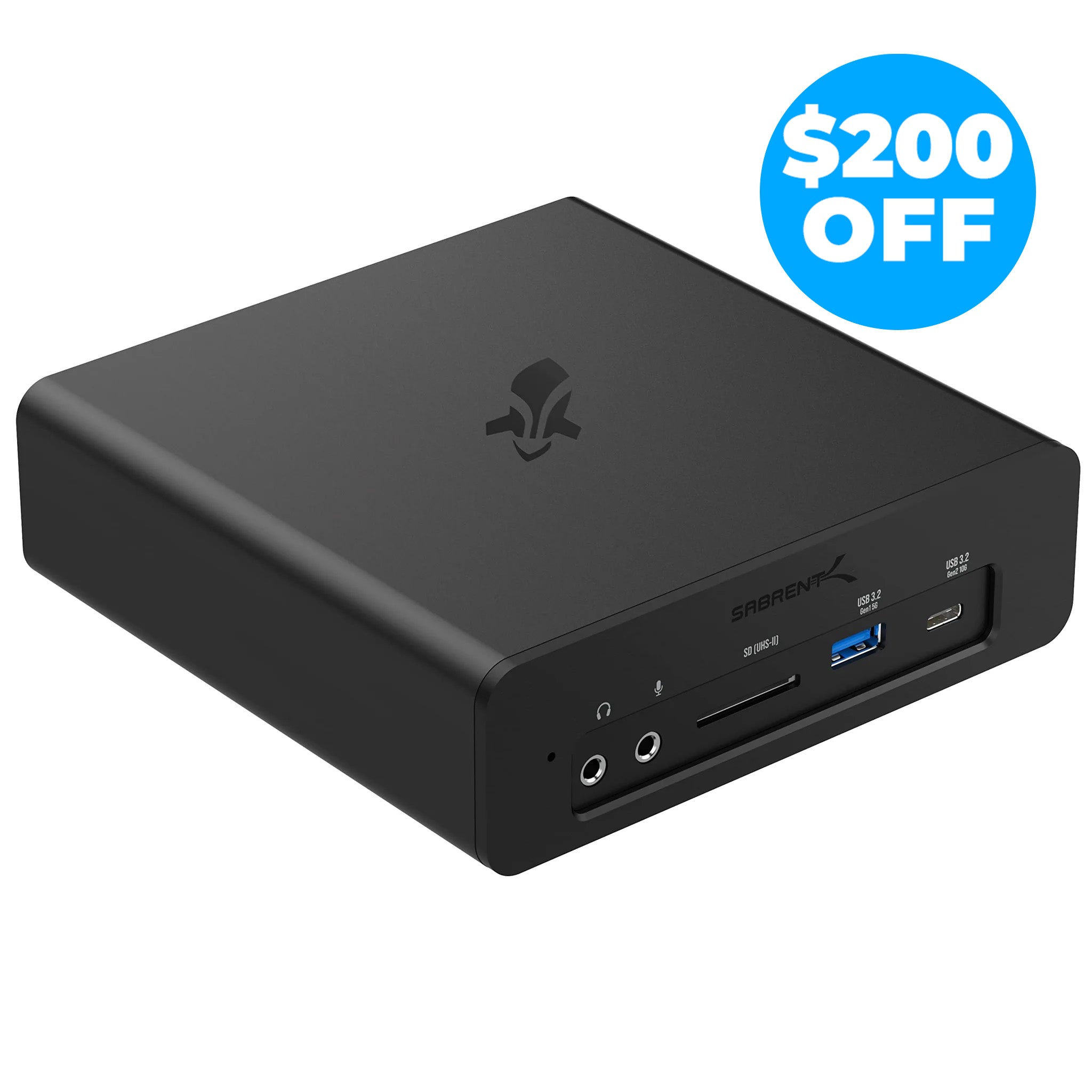 Thunderbolt 3 NVMe SSD Docking Station – Sabrent