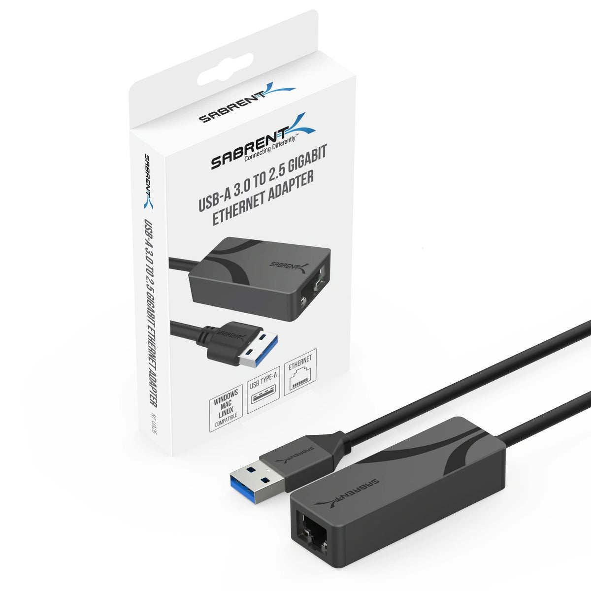 USB-A 3.0 to 2.5 Gigabit Ethernet Adapter