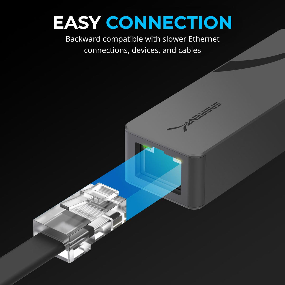 USB C 2.5 Gbps Ethernet Adapter