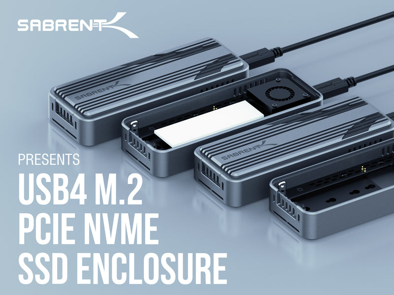 USB4 M.2 PCIe NVMe SSD Enclosure