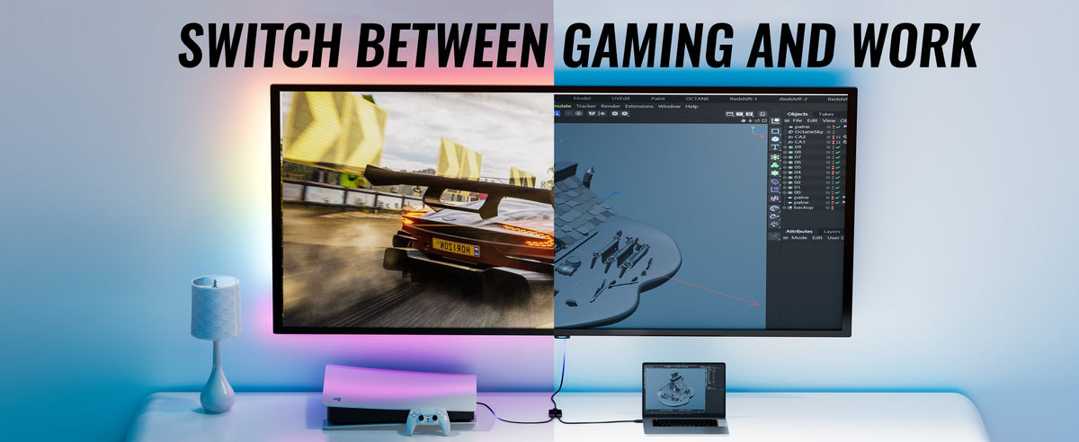 2-Port 4K HDMI Sharing Switch