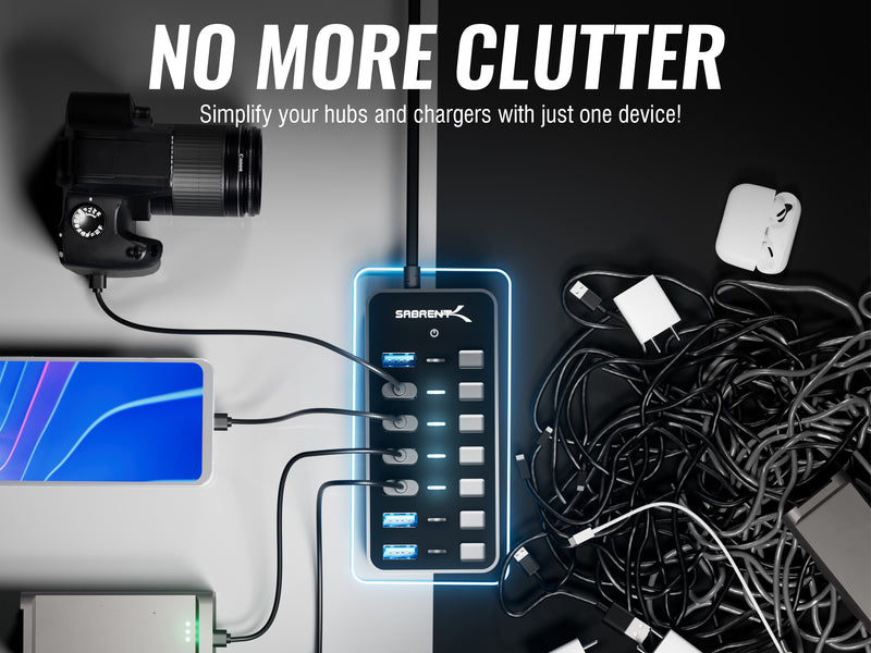 USB 3.0 Hub With Power Switches
