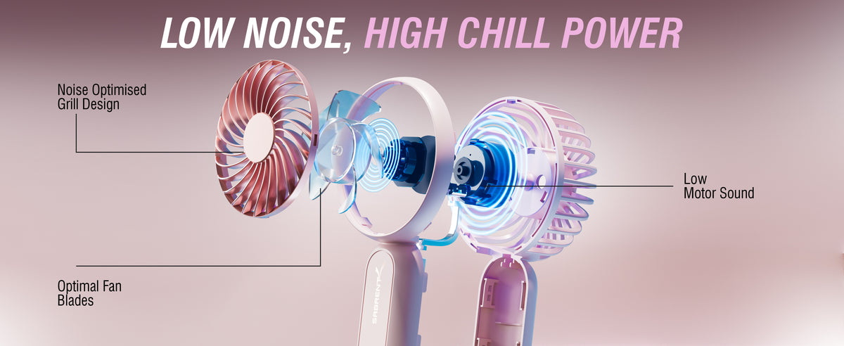 ChillyPop Mini Portable Fan with Hanger