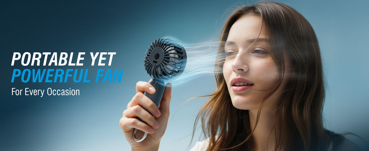 ChillyPop Mini Portable Fan with Hanger