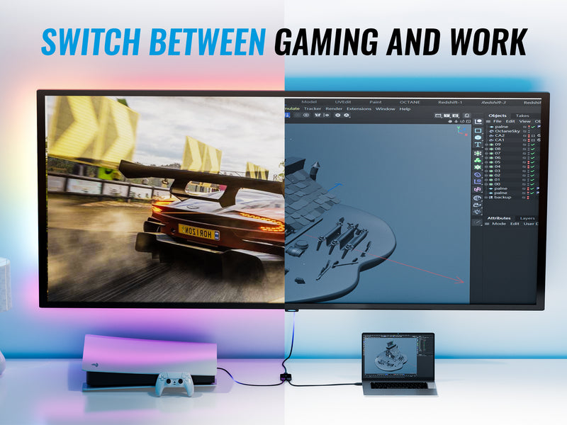 2-Port 4K HDMI Sharing Switch