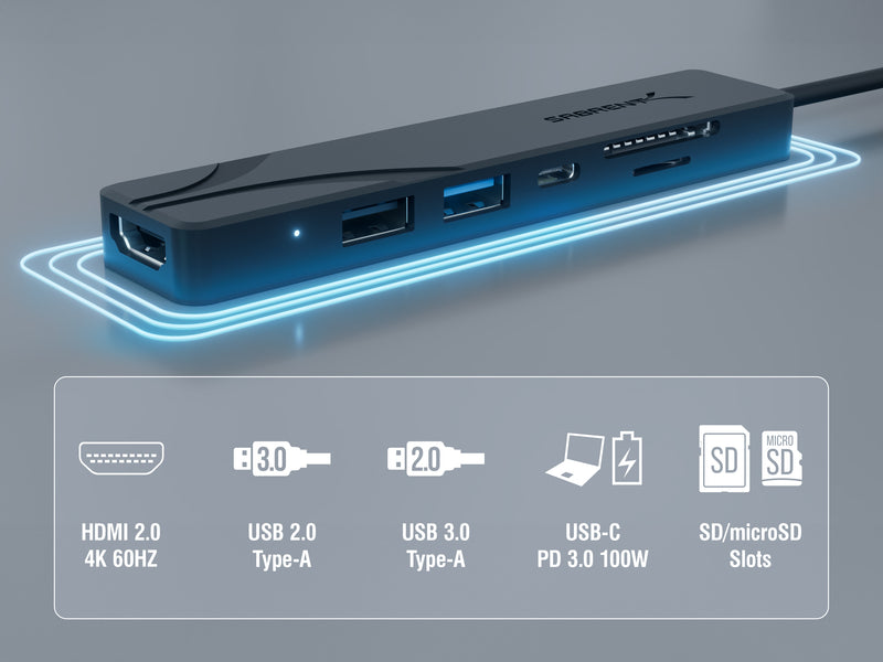 Multi-Port USB Type-C Hub