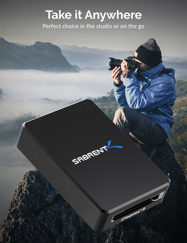 CFexpress Type B USB 3.2 Card Reader - Sabrent