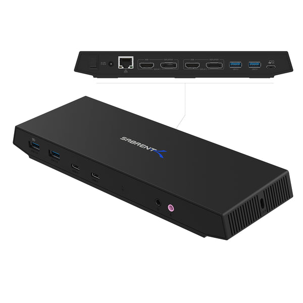 SABRENT 6-Port Docking Station for Steam Deck - 95W PD, HDMI 4K, USB-A/C  Ports[DS-SD6P]