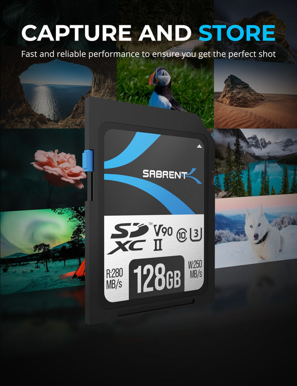 Rocket V90 SD UHS-II Memory Card - Sabrent