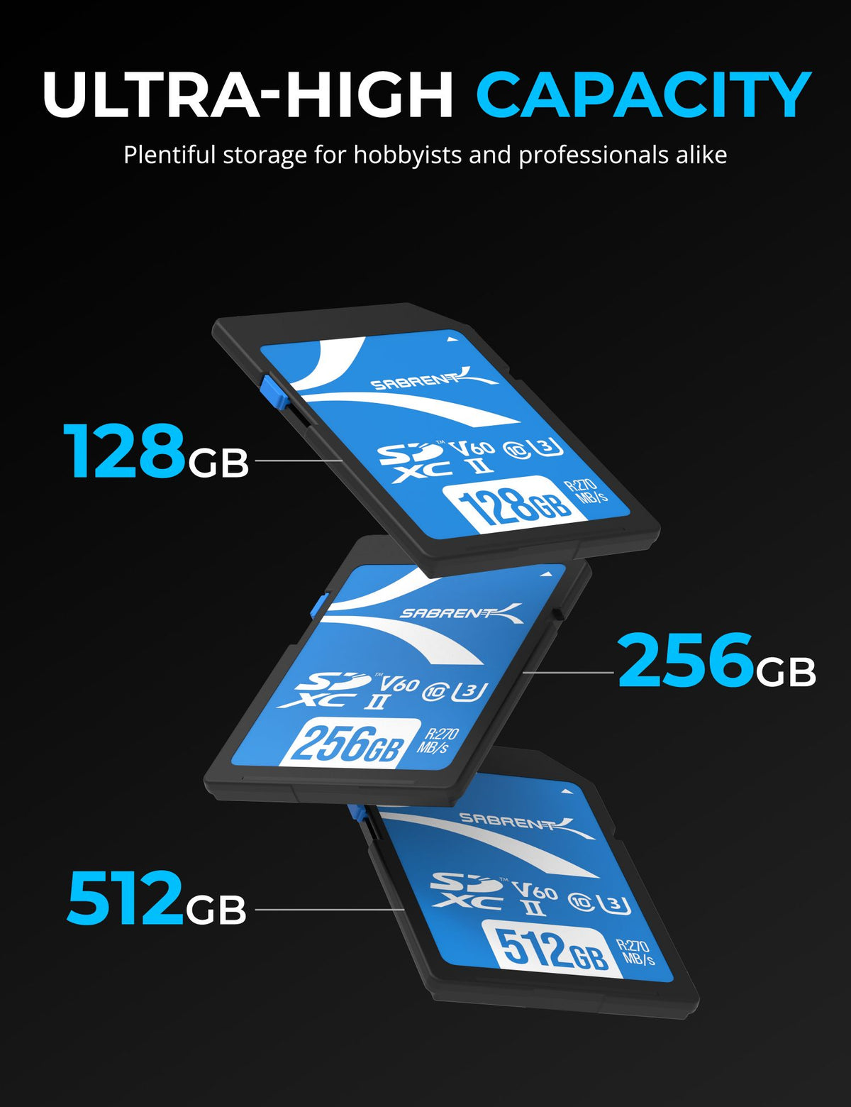 Rocket V60 SD UHS-II Memory Card