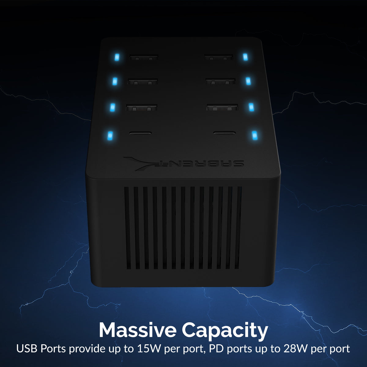 8-Port USB Rapid Charger