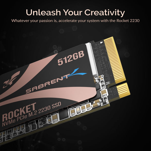 Rocket 2230 NVMe 4.0 512GB - Sabrent