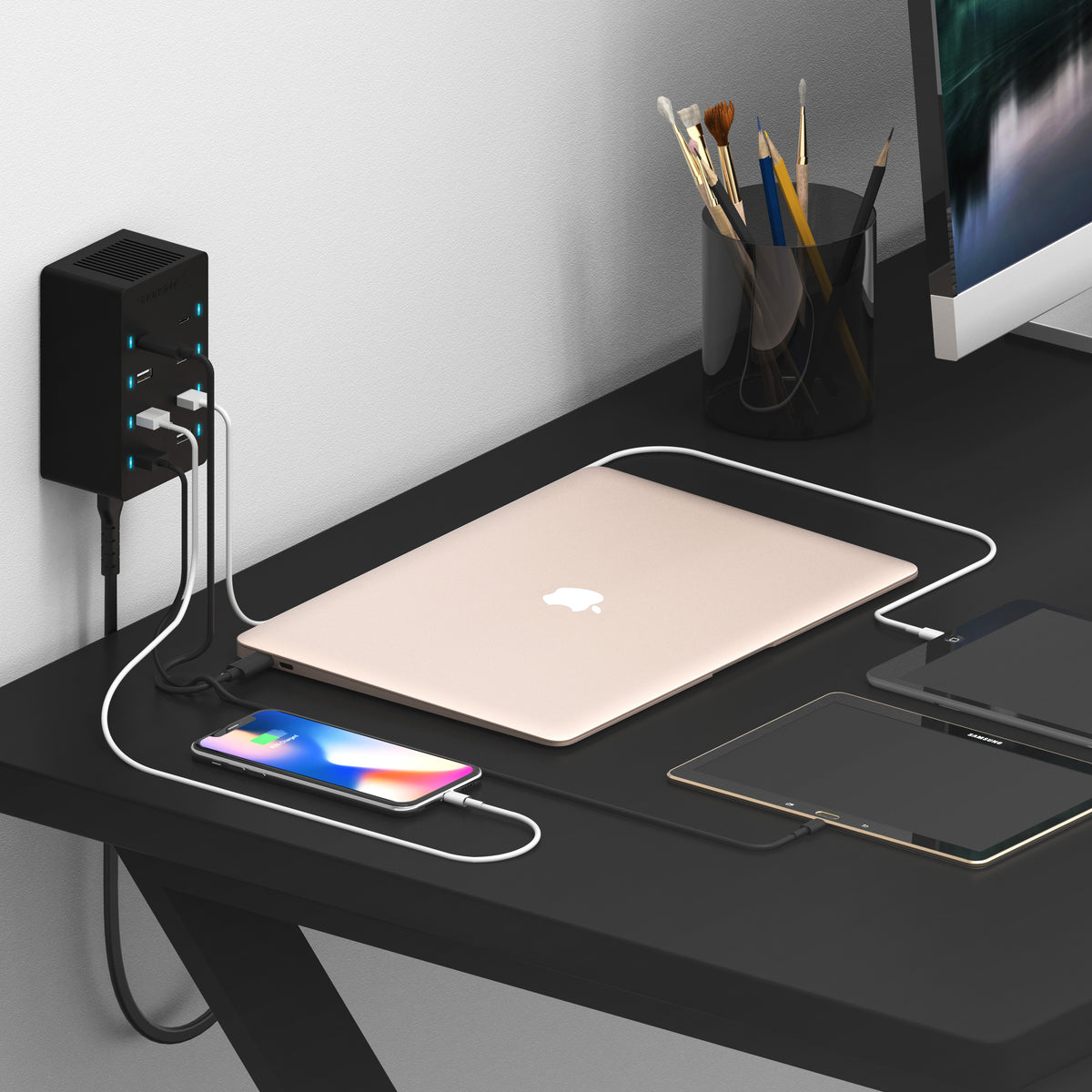 8-Port USB Rapid Charger