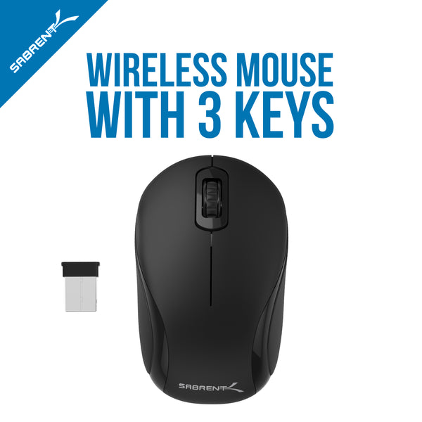 Mini 2.4GHz Wireless Mouse - Sabrent