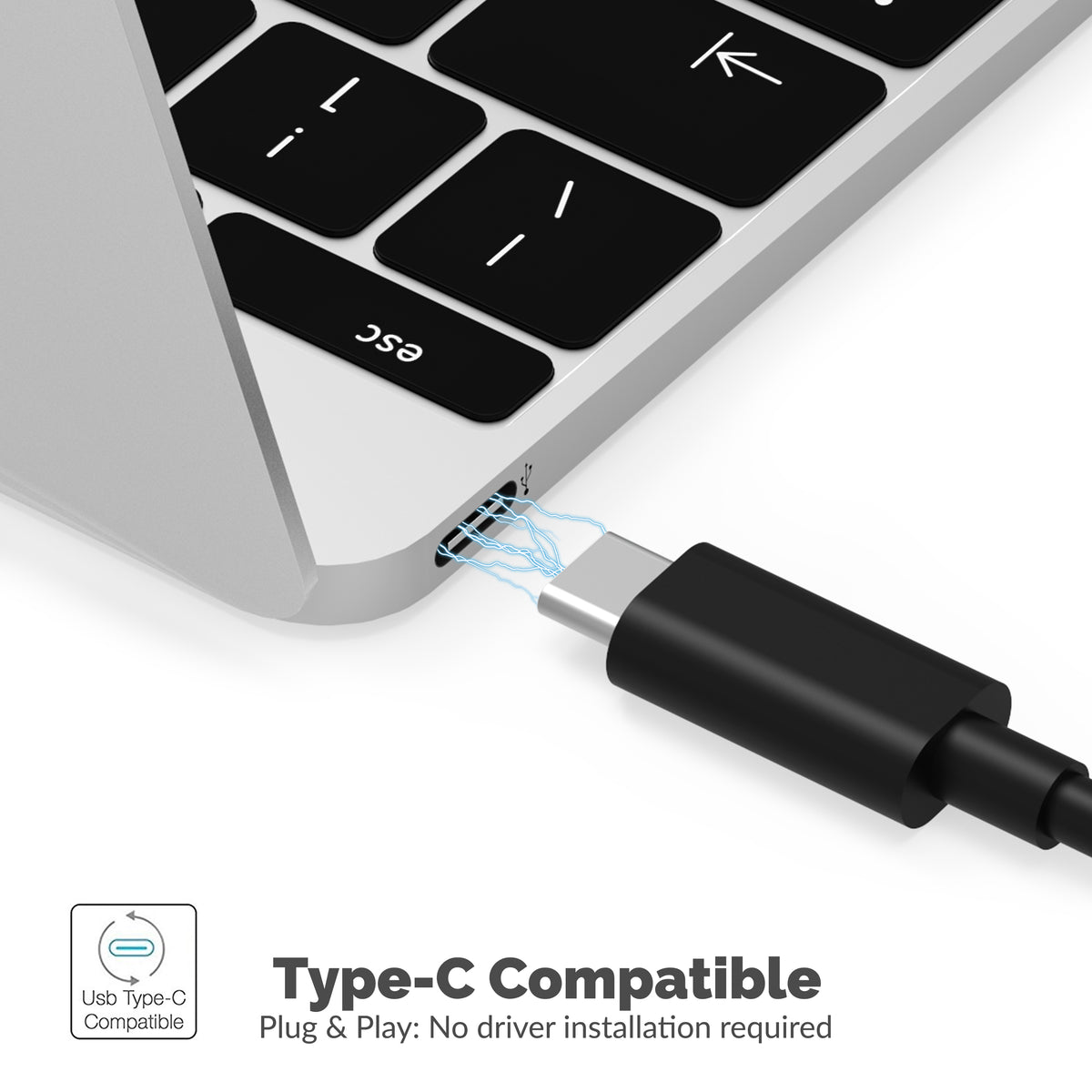 USB 3.1 Type-C 2.5&quot;-3.5&quot; HDD Docking Station