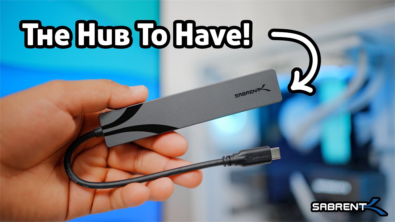 Sabrent Multi Port Hub With PD & HDMI | HB-SHPU