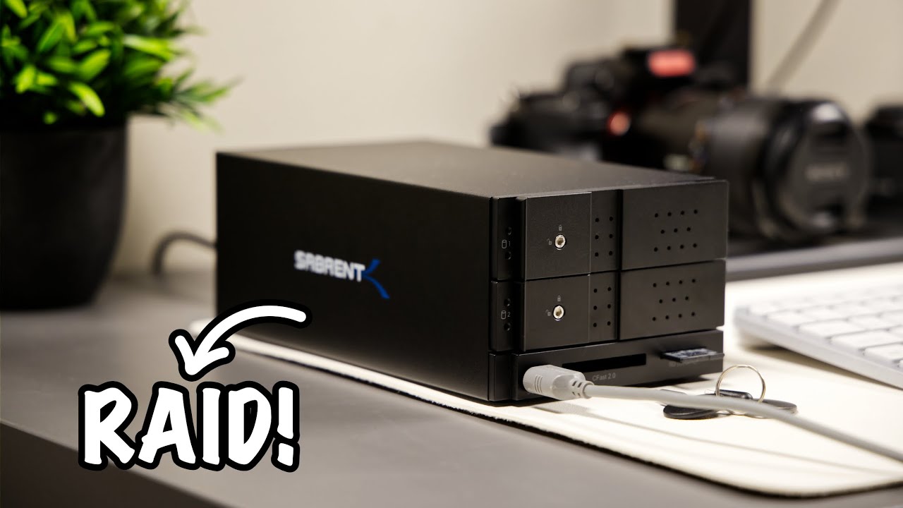 Sabrent USB Type-C To Dual 3.5” SATA and RAID Docking Station