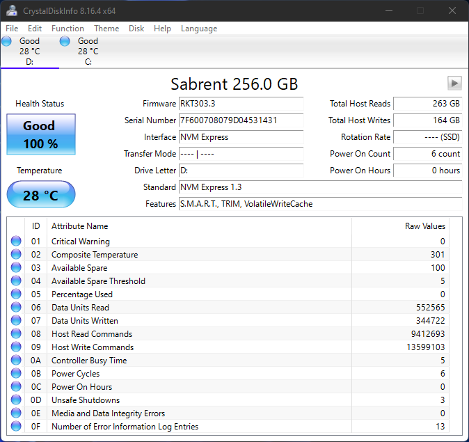 Monitor Device Health with S.M.A.R.T.