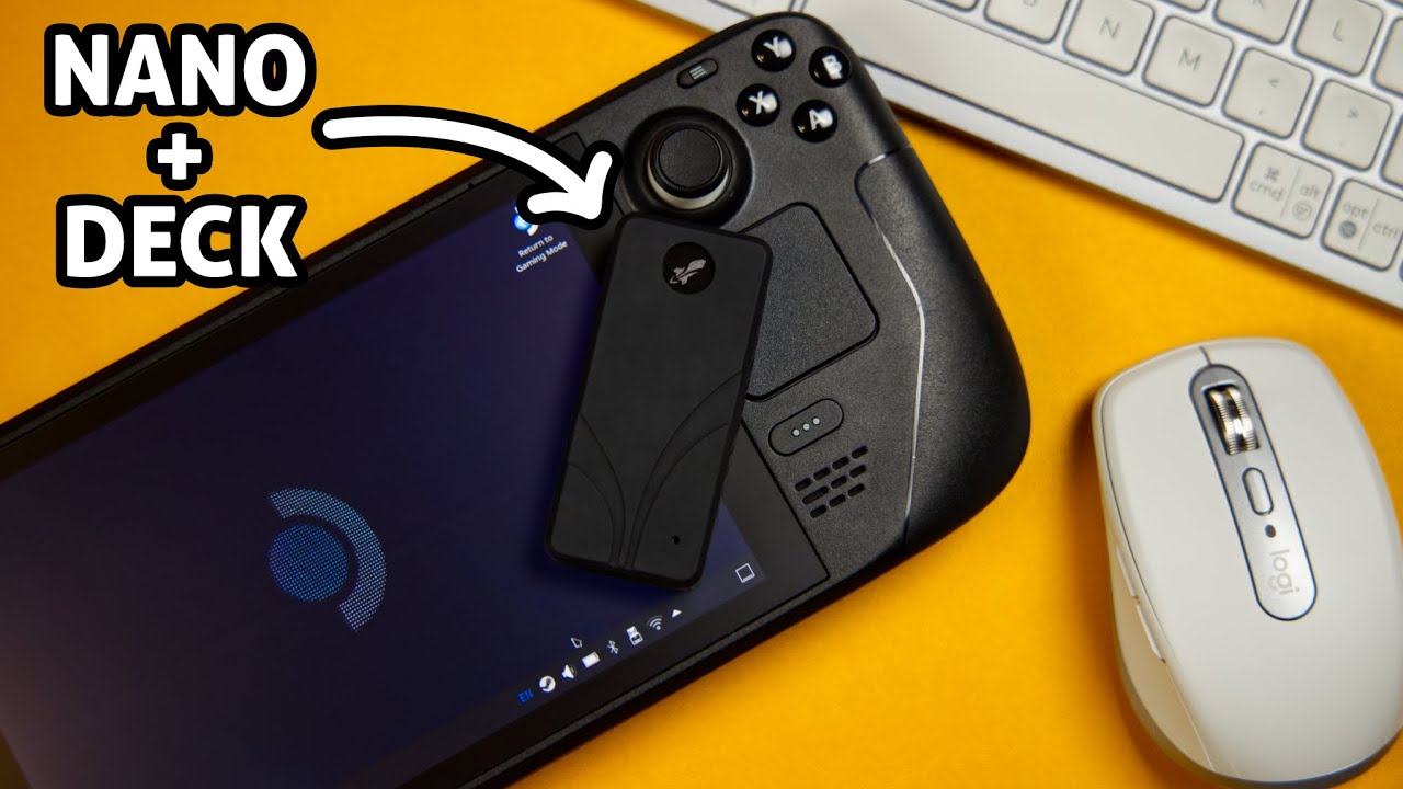 Rocket nano V2 on Steam Deck Desktop Mode Tutorial | Format and Mounting