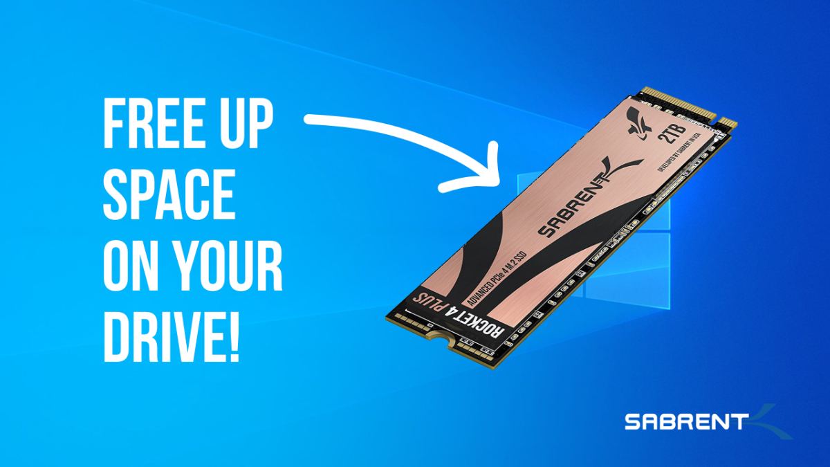 Free Up Storage Space On Your PC! How To Guide