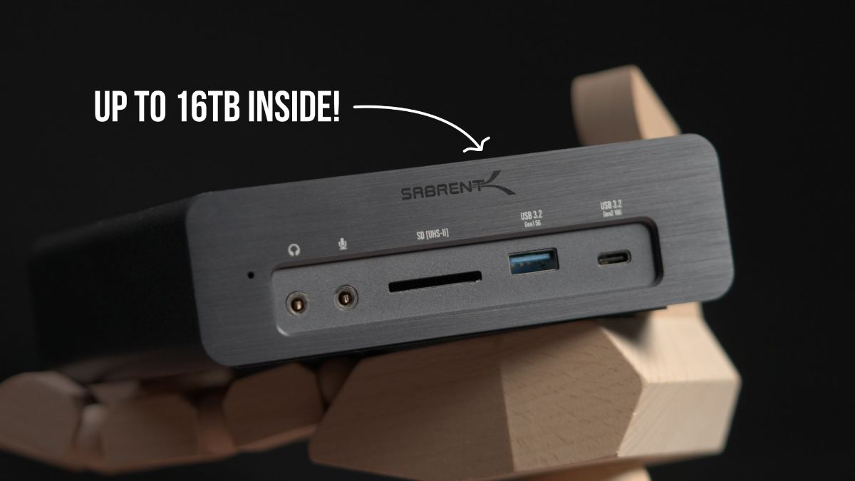 Thunderbolt 3 Dual NVMe SSD Docking Station Showcase