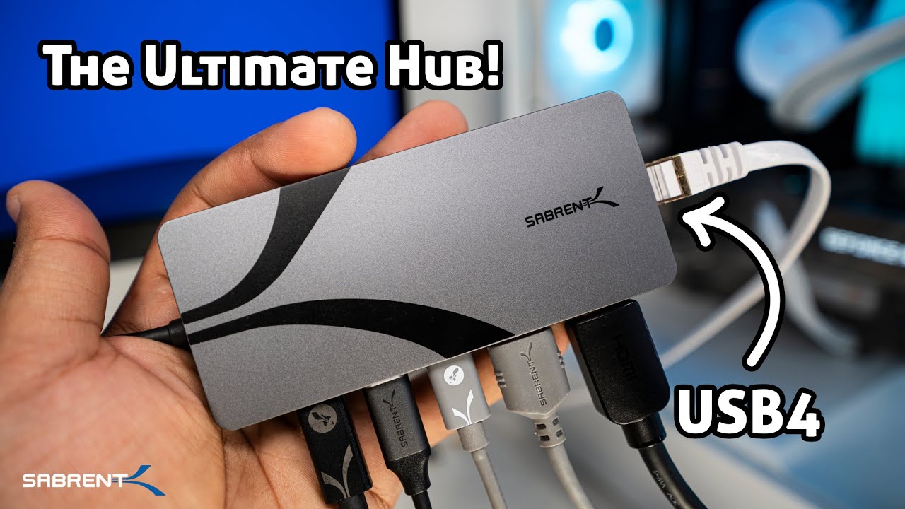 Sabrent USB4 Travel Hub | The Ultimate Hub