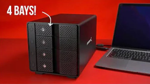 USB 3.2 Gen 2 4-Bay 3 5″ SATA Tray-less Docking Station