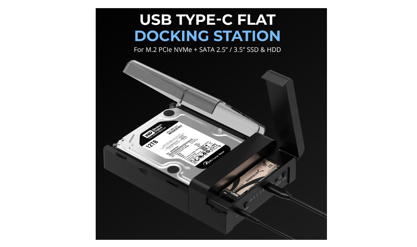 Announcing the Sabrent USB Type-C Flat Docking Station