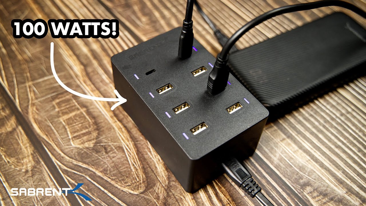 Sabrent 8 Port USB Rapid Charge