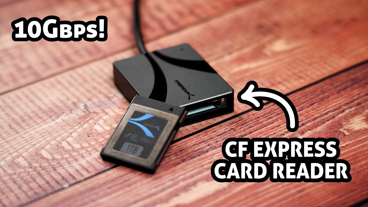 Sabrent USB Type-C CFexpress Type B Card Reader