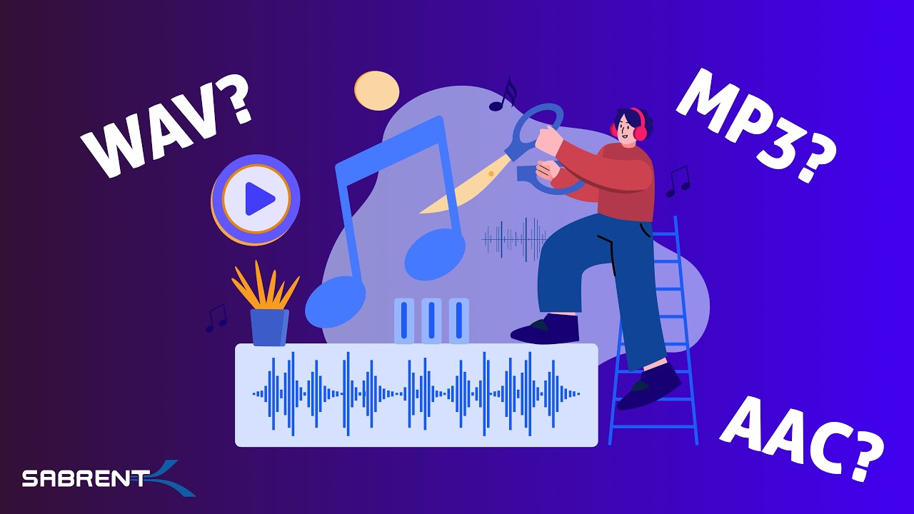 MP3 WAV AAC Audio Formats Explained