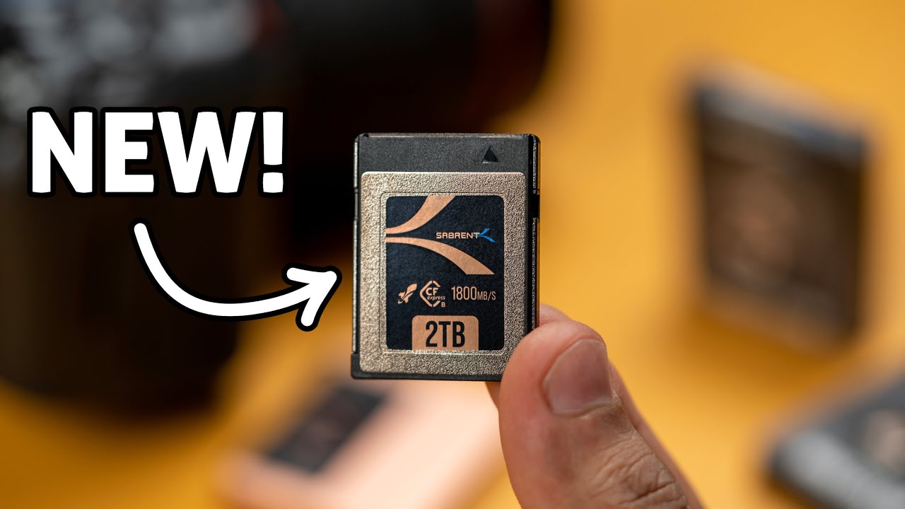 The New Sabrent CF Express Type B Card!