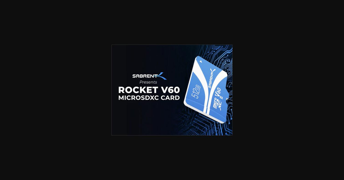 Rocket V60 microSDXC Memory Card