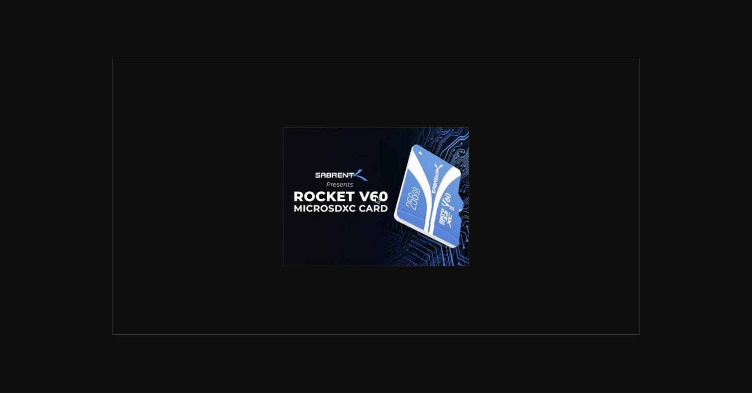 Rocket V60 microSDXC Memory Card