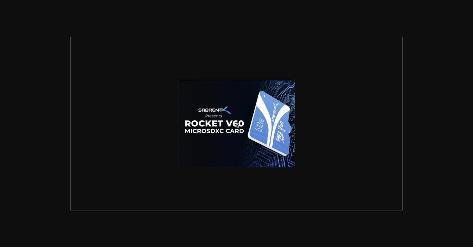 Rocket V60 microSDXC Memory Card