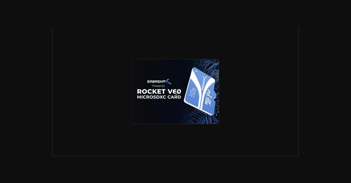 Rocket V60 microSDXC Memory Card