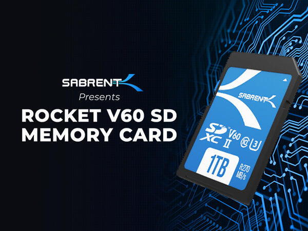 Rocket V60 SD UHS-II Memory Card - Sabrent