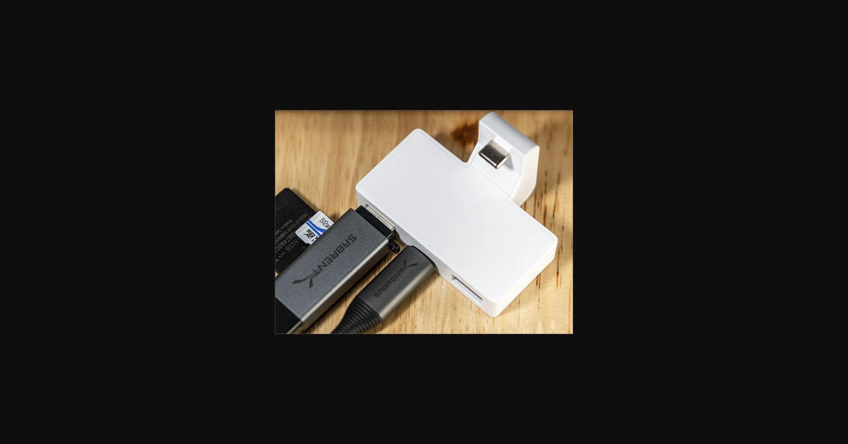 USB Type-C 3-Port Gaming Hub for ASUS ROG Ally