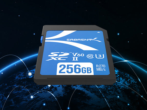 Sabrent 256GB Rocket UHS-II SDXC Memory Card SD-TL60-256GB B&H
