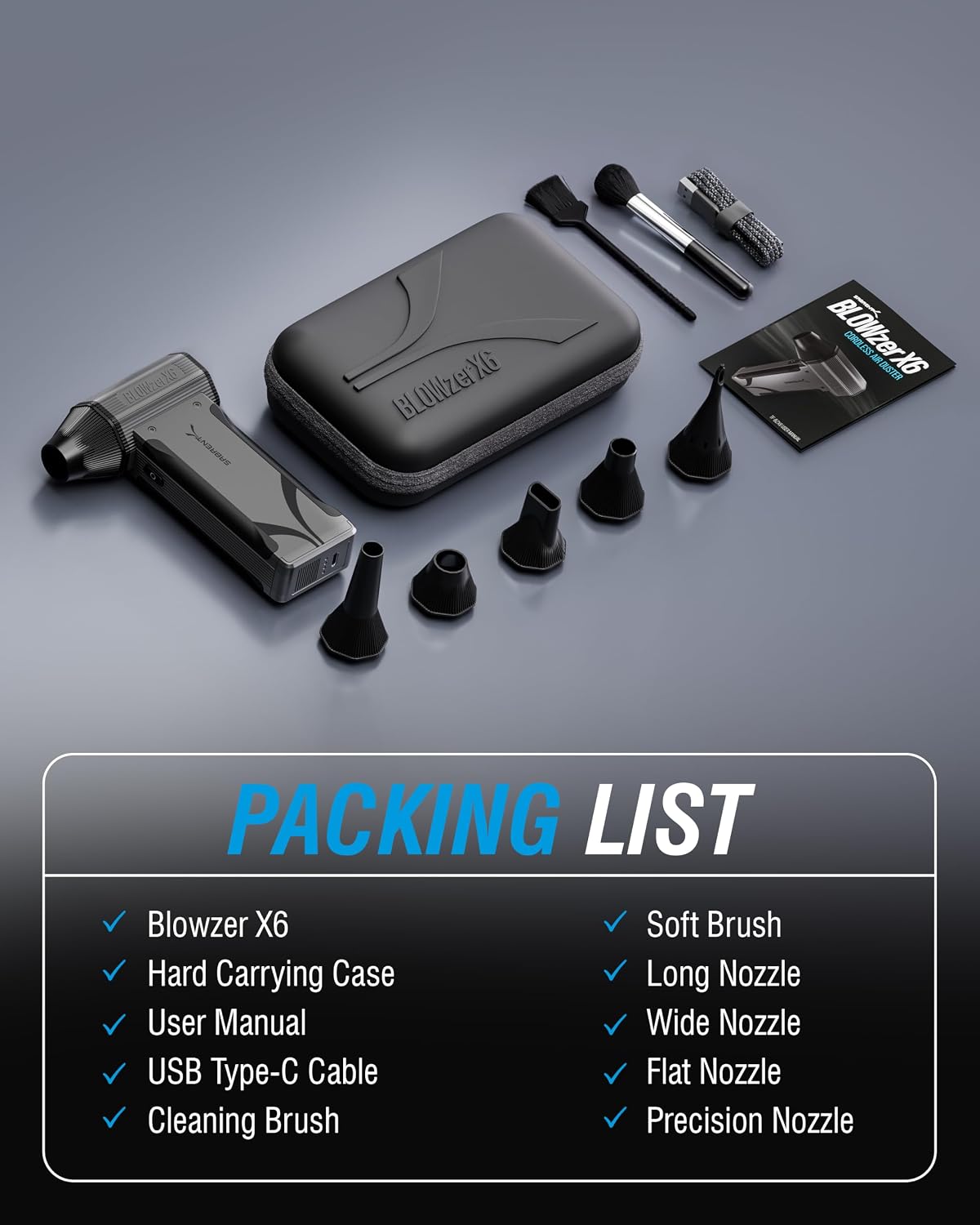 BLOWZER X6 - Powerful Airflow, Endless Possibilities