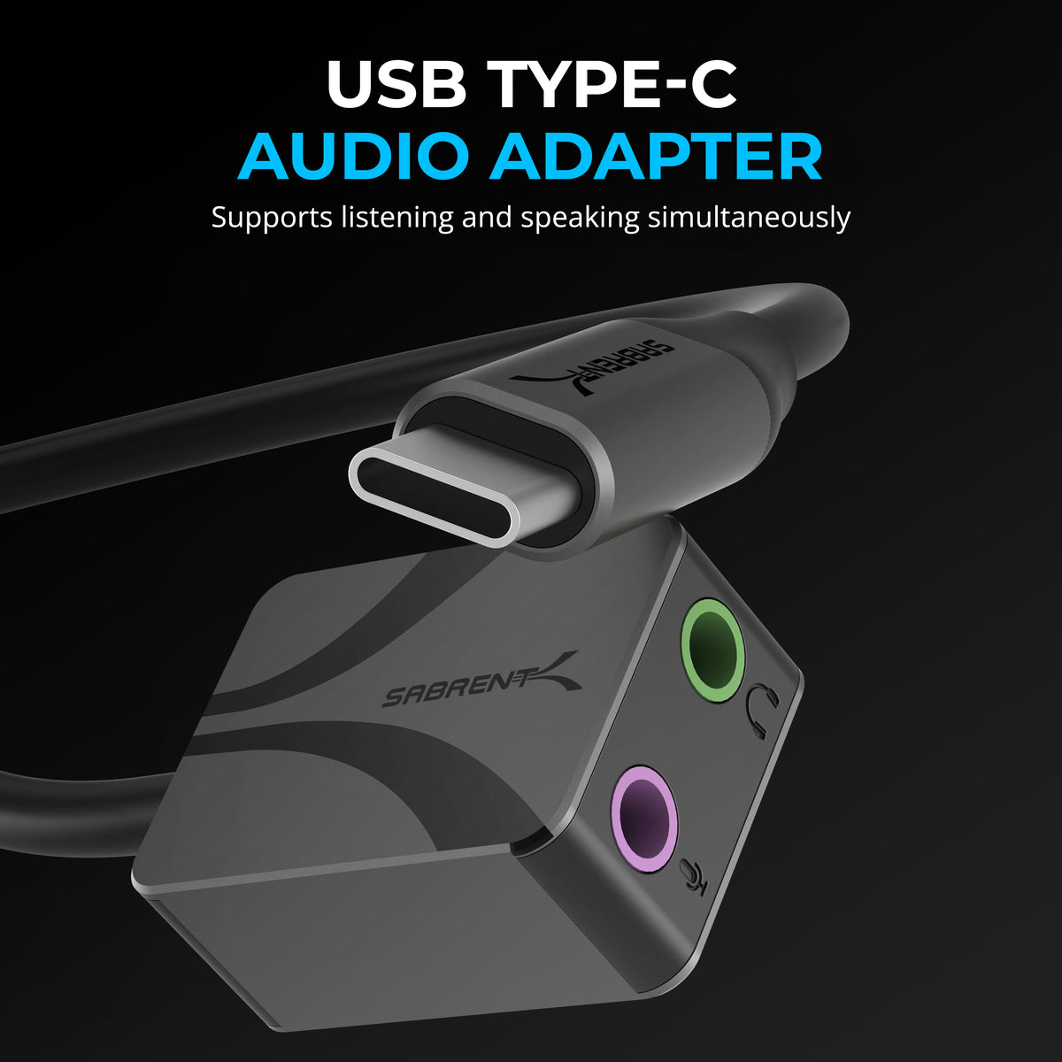 USB Type-C Audio Adapter