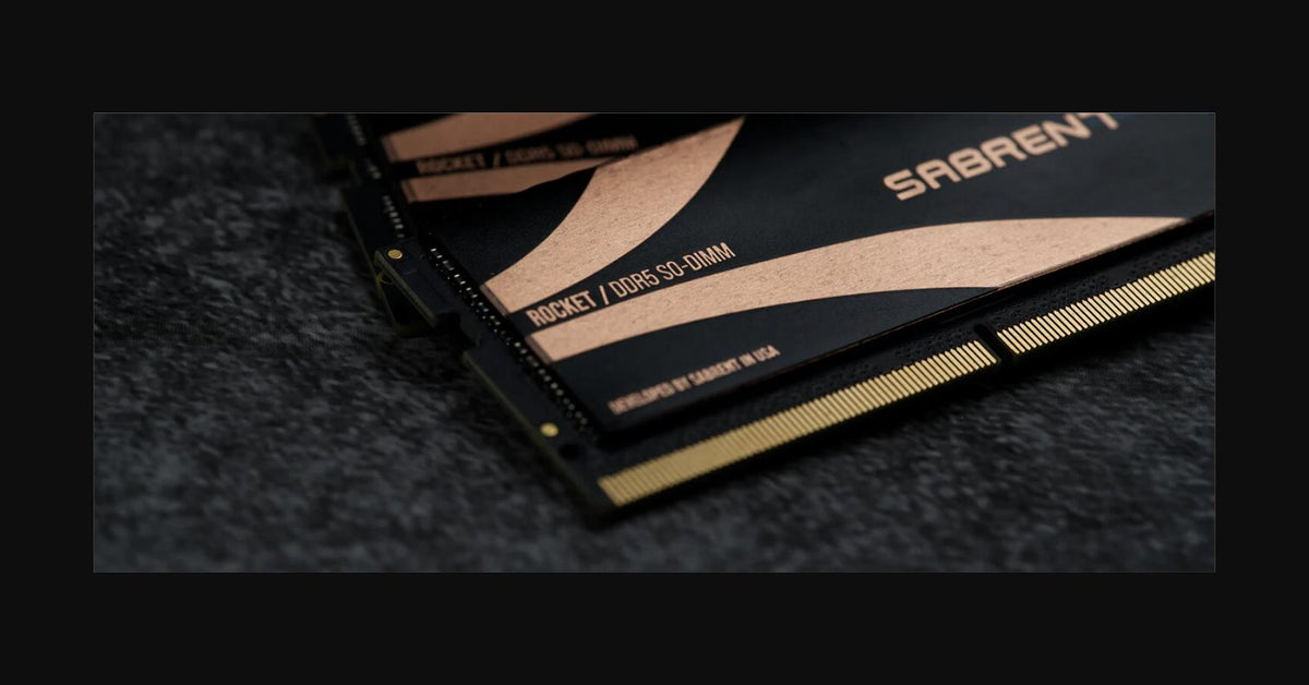 Rocket DDR5 128GB SO-DIMM 4800MHz Memory Kit (4x32GB)