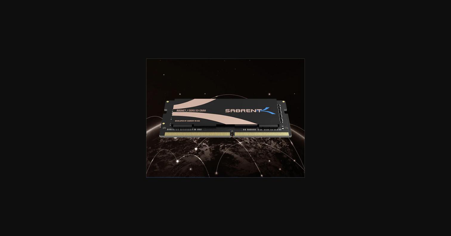 Rocket DDR5 64GB SO-DIMM 4800MHz Memory Kit (2x32GB)