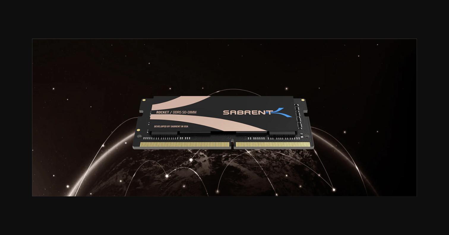 Rocket DDR5 64GB SO-DIMM 4800MHz Memory Kit (2x32GB)