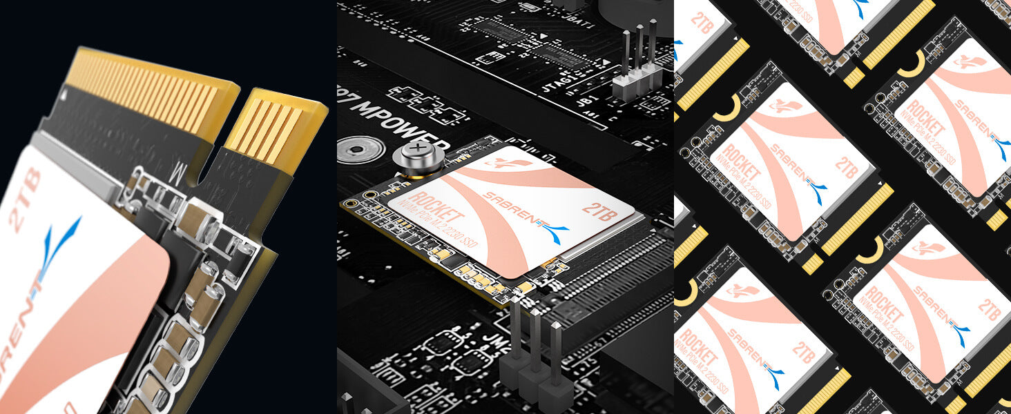 SABRENT Rocket Q4 2230 NVMe 4.0 2TB High Performance PCIe 4.0 M.2 2230 SSD  Compatible with Steam Deck, ASUS ROG Ally, Mini PCs [SB-213Q-2TB]