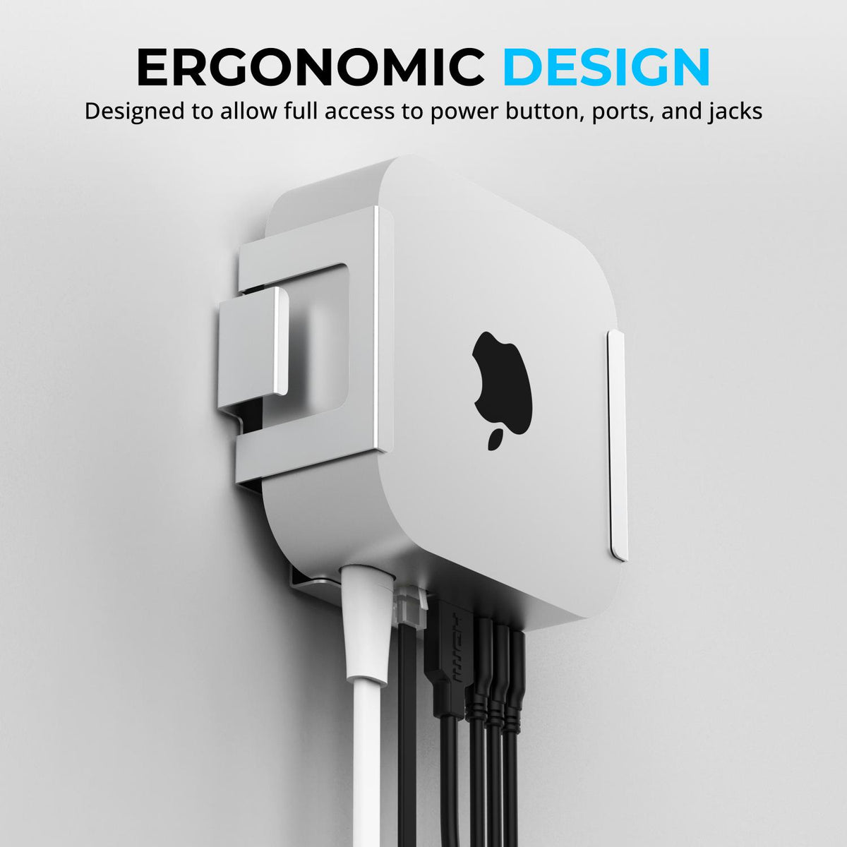 Mac mini (2024) Flexible Desk/Wall Mount